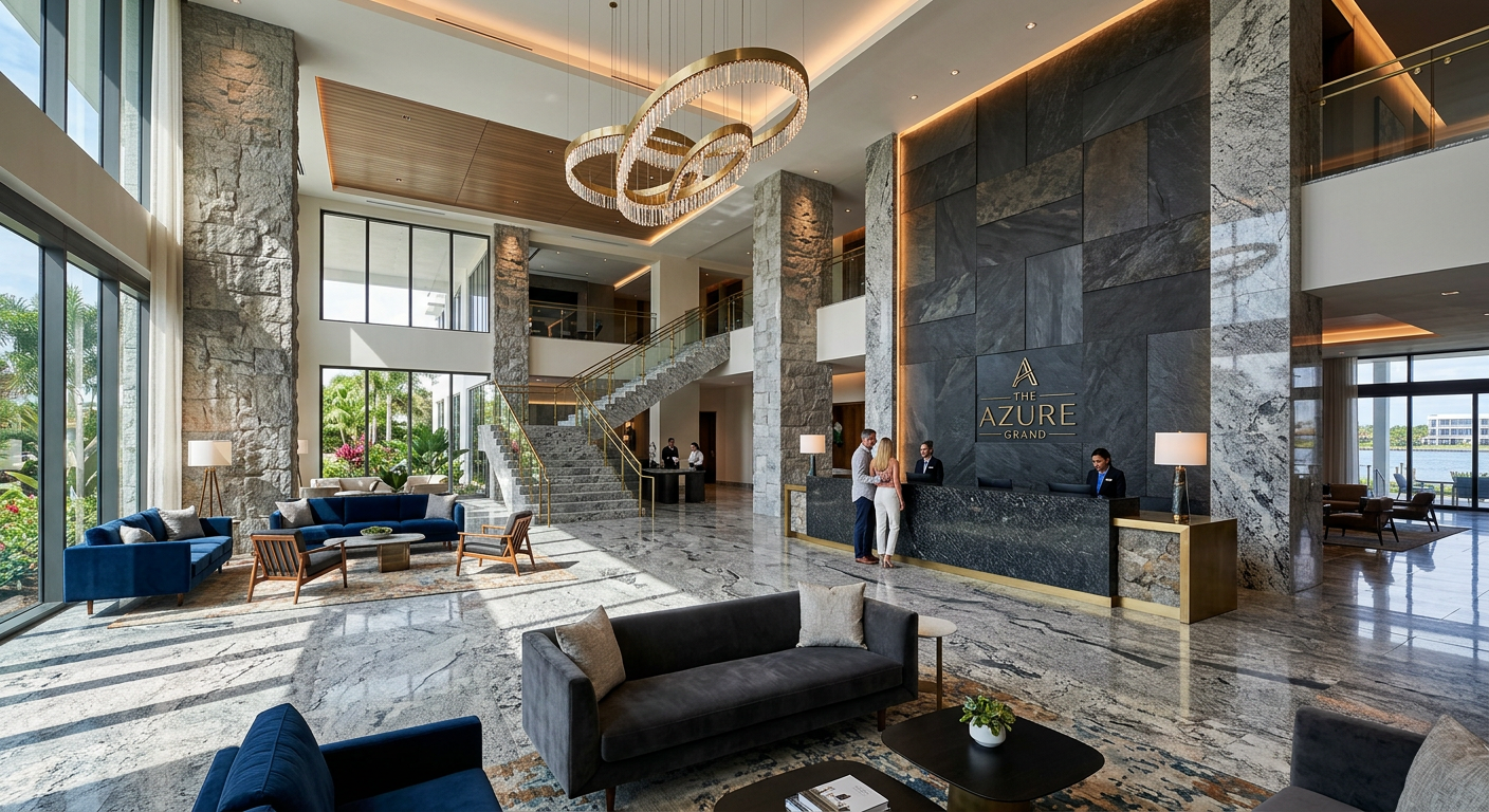 Mastering Grandeur: Precision Granite Installation for Southwest Florida's High-Impact Commercial Spaces