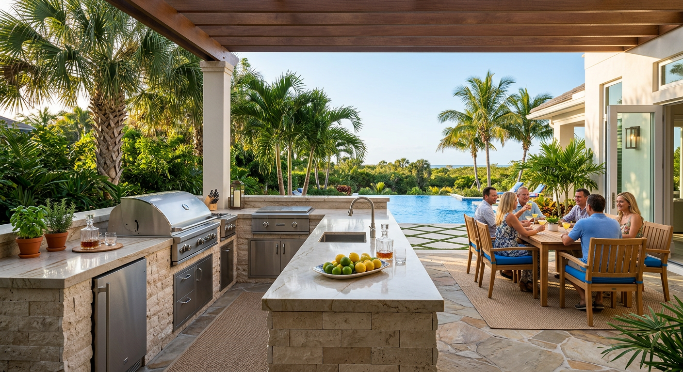 Unveiling the True Investment: Decoding Quartz Countertop Costs for Southwest Florida's Outdoor Havens